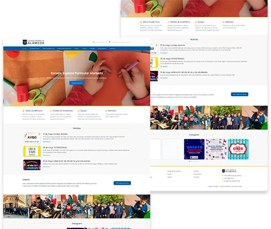 Proyecto Sitio Web Colegio Alameda